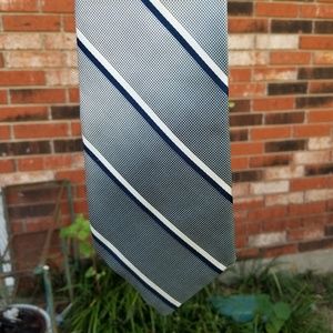 2/$20 Vintage Silk Herbert Bergheim Gray Neck Tie